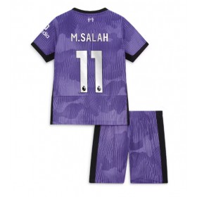 Baby Fußballbekleidung Liverpool Mohamed Salah #11 3rd Trikot 2023-24 Kurzarm (+ kurze hosen)
